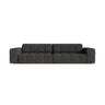 Chicago 4-Sitzer Sofa aus Chenille in Dunkelgrau (Eden 20 Graphite), 252x102 cm von Cosmopolitan Design – Bild 1