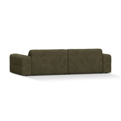 Chicago 4-Sitzer Sofa aus Chenille in Grün (Eden 12 Olive), 252x102 cm von Cosmopolitan Design – Bild 4