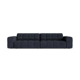 Chicago 4-Sitzer Sofa aus Chenille in Marineblau (Eden 16 Deep Blue), 252x102 cm von Cosmopolitan Design – Bild 1