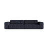 Chicago 4-Sitzer Sofa aus Chenille in Marineblau (Eden 16 Deep Blue), 252x102 cm von Cosmopolitan Design – Bild 1