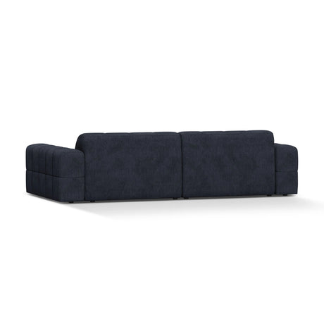 Chicago 4-Sitzer Sofa aus Chenille in Marineblau (Eden 16 Deep Blue), 252x102 cm von Cosmopolitan Design – Bild 4