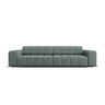 Chicago 4-Sitzer Sofa aus Chenille in Petrol (Haga 78), 244x102x70 cm von Cosmopolitan Design – Bild 1