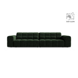 Chicago 4-Sitzer Sofa aus Samt in Flaschengrün (Venus 2940), 252x102 cm von Cosmopolitan Design – Bild 1