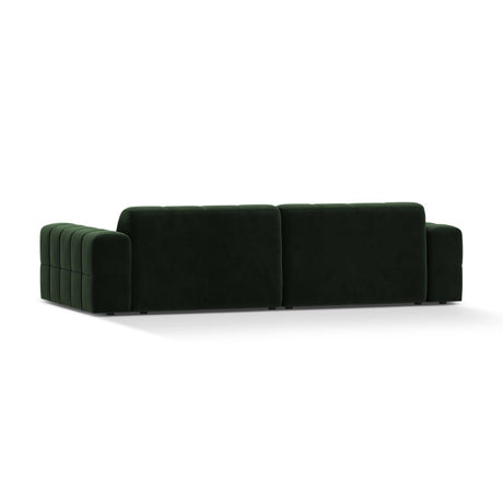 Chicago 4-Sitzer Sofa aus Samt in Flaschengrün (Venus 2940), 252x102 cm von Cosmopolitan Design – Bild 4