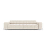 Chicago 4-Sitzer Sofa aus Samt in Hellbeige (Bluvel 22), 244x102x70 cm von Cosmopolitan Design – Bild 1