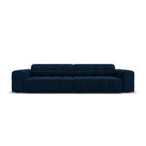 Chicago 4-Sitzer Sofa aus Samt in Königsblau (Bluvel 86), 244x102x70 cm von Cosmopolitan Design – Bild 1