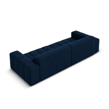 Chicago 4-Sitzer Sofa aus Samt in Königsblau (Bluvel 86), 244x102x70 cm von Cosmopolitan Design – Bild 5