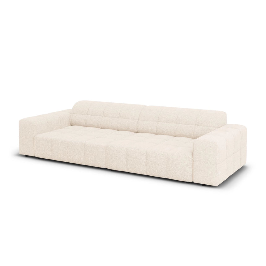 Chicago 4-Sitzer Sofa aus Samt oder Chenille, 244x102x70 cm von Cosmopolitan Design – Bild 4