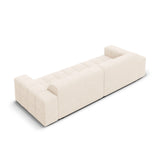 Chicago 4-Sitzer Sofa aus Samt oder Chenille, 244x102x70 cm von Cosmopolitan Design – Bild 5