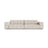 Chicago 4-Sitzer Sofa aus Samt oder Chenille, 252x102 cm von Cosmopolitan Design – Bild 1