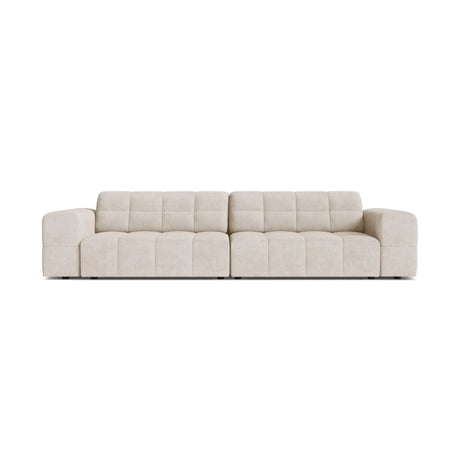 Chicago 4-Sitzer Sofa aus Samt oder Chenille, 252x102 cm von Cosmopolitan Design – Bild 1