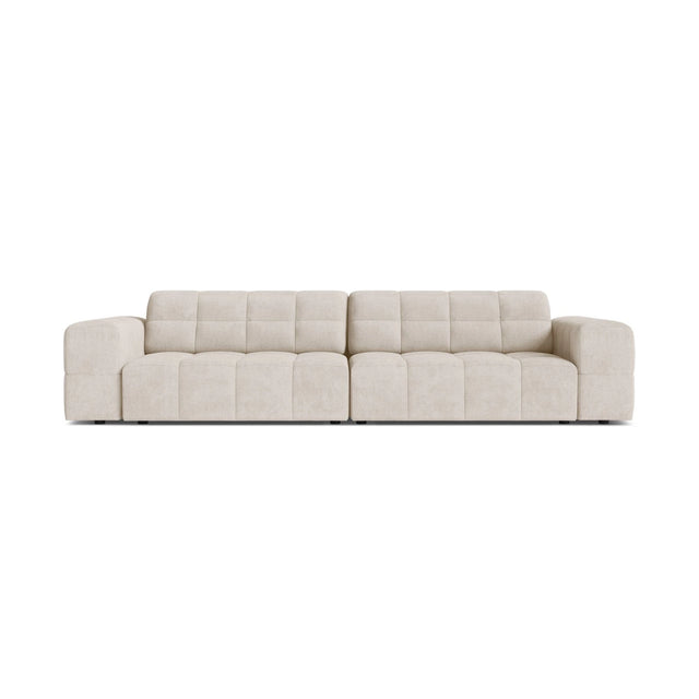 Chicago 4-Sitzer Sofa aus Samt oder Chenille, 252x102 cm von Cosmopolitan Design – Bild 1