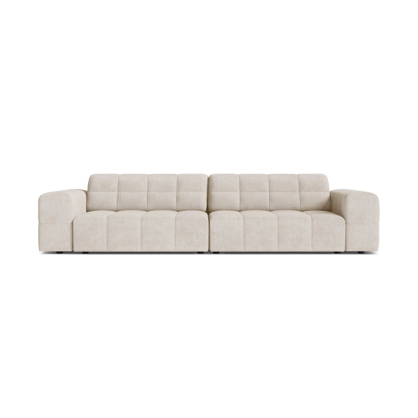 Chicago 4-Sitzer Sofa aus Samt oder Chenille, 252x102 cm von Cosmopolitan Design – Bild 1