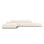 Chicago 5-Sitzer Ecksofa, Linke Seite, aus Samt oder Chenille, 341x166x70 cm von Cosmopolitan Design – Bild 1