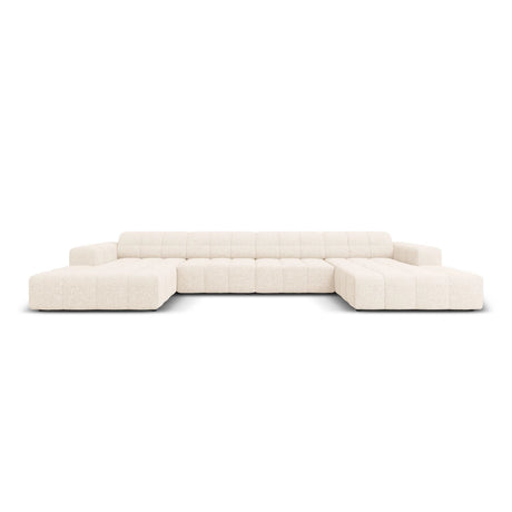 Chicago 6-Sitzer Panorama Sofa aus Samt oder Chenille, 364x166x70 cm von Cosmopolitan Design – Bild 1