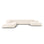 Chicago 7-Sitzer Panorama Ecksofa, Linke Seite, aus Samt oder Chenille, 364x262x70 cm von Cosmopolitan Design – Bild 1
