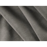 Chicago 7-Sitzer Panorama Ecksofa, Rechte Seite, aus Samt in Hellgrau (Bluvel 13), Beine aus Schwarzes Plastik, 364x262x70 cm von Cosmopolitan Design – Bild 5