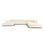 Chicago 7-Sitzer Panorama Ecksofa, Rechte Seite, aus Samt oder Chenille, 364x262x70 cm von Cosmopolitan Design – Bild 1