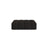 Chicago Pouf aus Chenille in Anthrazit (Eden 21 Black), 102x84 cm von Cosmopolitan Design – Bild 1
