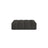 Chicago Pouf aus Chenille in Dunkelgrau (Eden 20 Graphite), 102x84 cm von Cosmopolitan Design – Bild 1