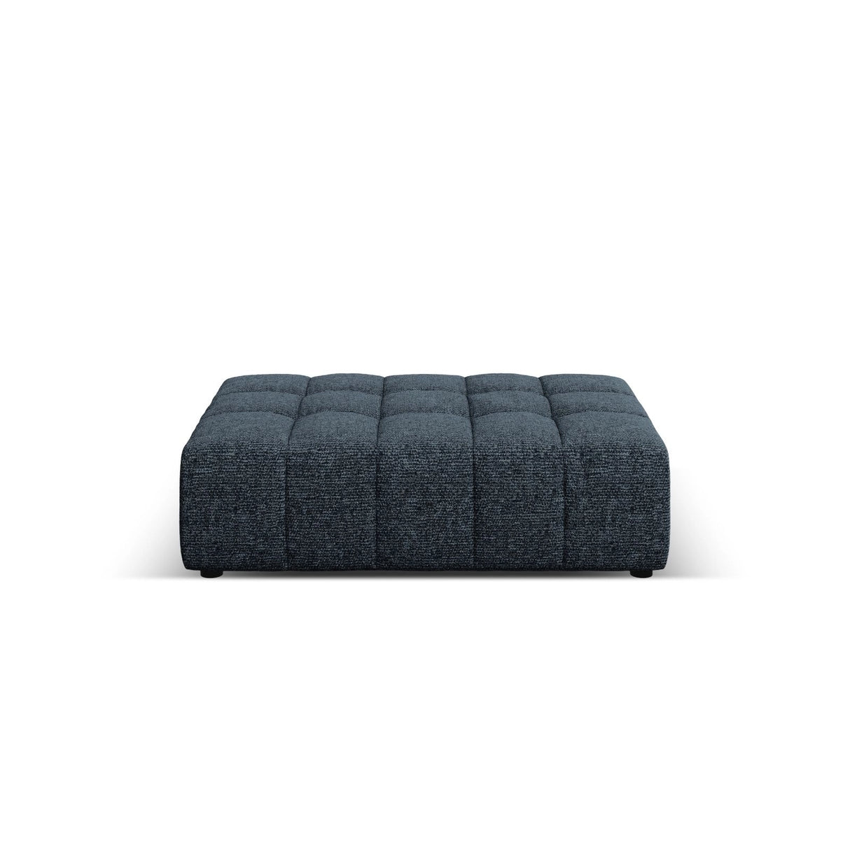 Chicago Pouf aus Chenille in Königsblau (Haga 86), 102x80x40 cm von Cosmopolitan Design – Bild 1