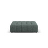 Chicago Pouf aus Chenille in Petrol (Haga 78), 102x80x40 cm von Cosmopolitan Design – Bild 1