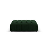 Chicago Pouf aus Samt in Flaschengrün (Bluvel 78), 102x80x40 cm von Cosmopolitan Design – Bild 1