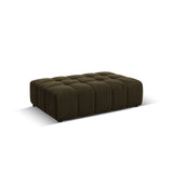 Chicago Pouf aus Samt in Grün (Bluvel 77), 102x80x40 cm von Cosmopolitan Design – Bild 3