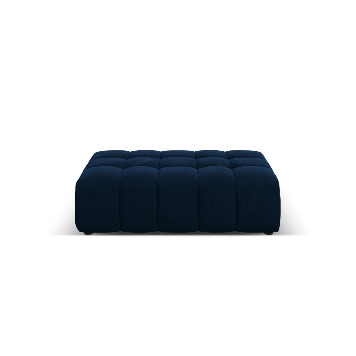 Chicago Pouf aus Samt in Königsblau (Bluvel 86), 102x80x40 cm von Cosmopolitan Design – Bild 1