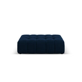Chicago Pouf aus Samt in Königsblau (Bluvel 86), 102x80x40 cm von Cosmopolitan Design – Bild 1