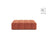 Chicago Pouf aus Samt in Koralle (Venus 2933), 102x84 cm von Cosmopolitan Design – Bild 1