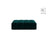 Chicago Pouf aus Samt in Tiefes Petrol (Venus 2911), 102x84 cm von Cosmopolitan Design – Bild 1