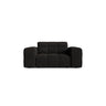 Chicago Sessel aus Chenille in Anthrazit (Eden 21 Black), 132x102 cm von Cosmopolitan Design – Bild 1