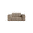 Chicago Sessel aus Chenille in Dunkelbeige (Eden 4 Beige), 132x102 cm von Cosmopolitan Design – Bild 1