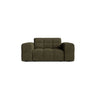 Chicago Sessel aus Chenille in Grün (Eden 12 Olive), 132x102 cm von Cosmopolitan Design – Bild 1
