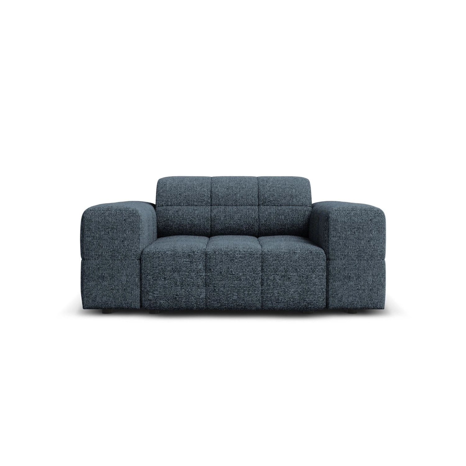 Chicago Sessel aus Chenille in Königsblau (Haga 86), 124x102x70 cm von Cosmopolitan Design – Bild 1