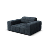 Chicago Sessel aus Chenille in Königsblau (Haga 86), 124x102x70 cm von Cosmopolitan Design – Bild 4