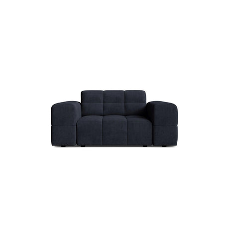 Chicago Sessel aus Chenille in Marineblau (Eden 16 Deep Blue), 132x102 cm von Cosmopolitan Design – Bild 1