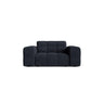 Chicago Sessel aus Chenille in Marineblau (Eden 16 Deep Blue), 132x102 cm von Cosmopolitan Design – Bild 1