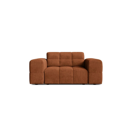 Chicago Sessel aus Chenille in Ziegel (Eden 10 Terra), 132x102 cm von Cosmopolitan Design – Bild 1