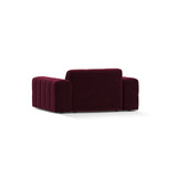 Chicago Sessel aus Samt in Burgund (Venus 2932), 132x102 cm von Cosmopolitan Design – Bild 4