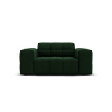 Chicago Sessel aus Samt in Flaschengrün (Bluvel 78), 124x102x70 cm von Cosmopolitan Design – Bild 1