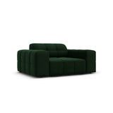 Chicago Sessel aus Samt in Flaschengrün (Bluvel 78), 124x102x70 cm von Cosmopolitan Design – Bild 3