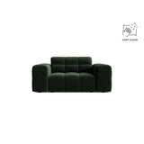 Chicago Sessel aus Samt in Flaschengrün (Venus 2940), 132x102 cm von Cosmopolitan Design – Bild 1