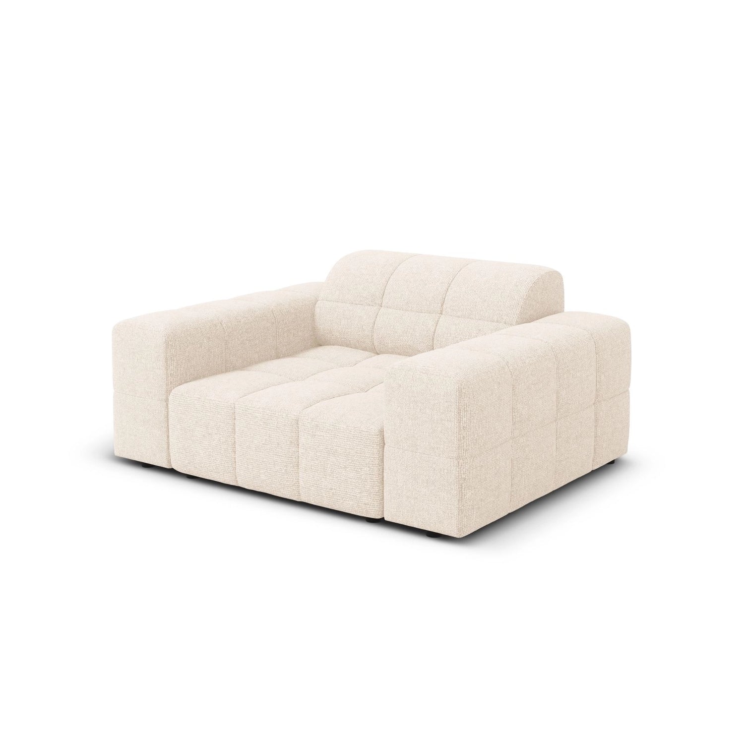 Chicago Sessel aus Samt oder Chenille, 124x102x70 cm von Cosmopolitan Design – Bild 4