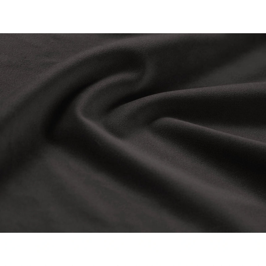 Colonel Bett mit Kopfteil und Stauraum aus Samt in Dunkelgrau (Riviera 95), 140x200 cm von Cosmopolitan Design – Bild 7