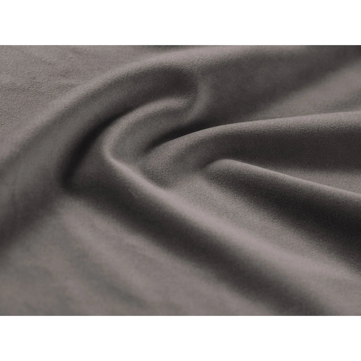 Colonel Bett mit Kopfteil und Stauraum aus Samt in Hellgrau (Riviera 91), 180x200 cm von Cosmopolitan Design – Bild 7