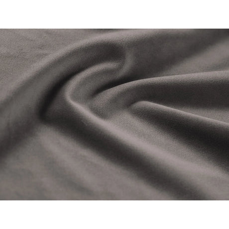 Colonel Bett mit Kopfteil und Stauraum aus Samt in Hellgrau (Riviera 91), 200x200 cm von Cosmopolitan Design – Bild 7