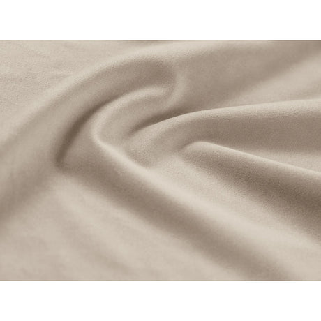 Colonel Bett mit Kopfteil und Stauraum aus Samt in Leichtes Beige (Riviera 21), 200x200 cm von Cosmopolitan Design – Bild 7