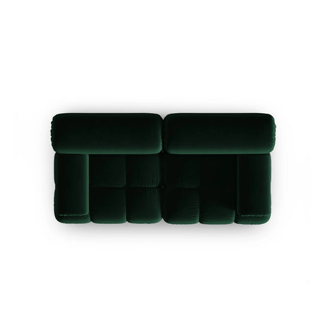 Cortina Modulares 2-Sitzer Sofa aus Samt in Flaschengrün (Bluvel 78), 188x94 cm von Cosmopolitan Design – Bild 5